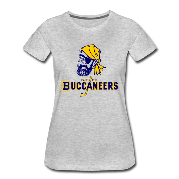 Cape Cod Buccaneers Women's T-Shirt - heather gray