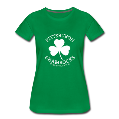 Pittsburgh Shamrocks Women’s T-Shirt - kelly green
