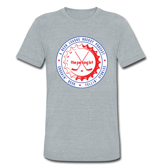 TPL Logo T-Shirt (Tri-Blend Super Light) - heather grey