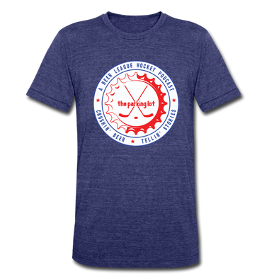 TPL Logo T-Shirt (Tri-Blend Super Light) - heather indigo