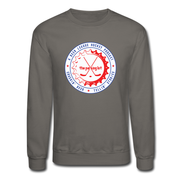 TPL Logo Crewneck Sweatshirt - asphalt gray