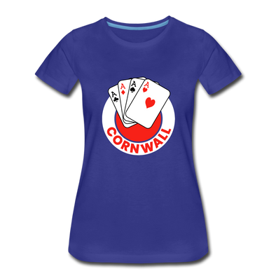 Cornwall Aces Women's T-Shirt - royal blue