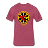 Wagon Wheel Cardinals T-Shirt (Premium Tall 60/40) - heather burgundy