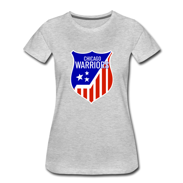 Chicago Warriors Women’s T-Shirt - heather gray