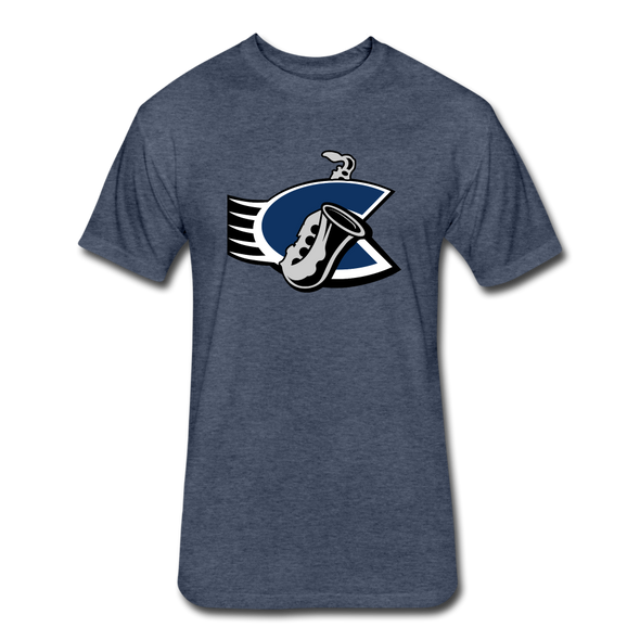 Chicago Bluesmen T-Shirt (Premium Tall 60/40) - heather navy