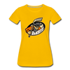 Jackson Bandits Women's T-Shirt - sun yellow
