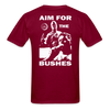 TPL Aim for the Bushes T-Shirt - burgundy