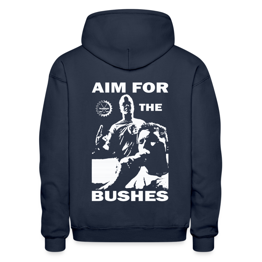 TPL Aim for the Bushes Hoodie - navy