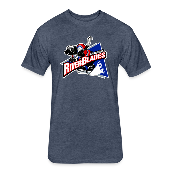 Arkansas Riverblades T-Shirt (Premium Tall 60/40) - heather navy