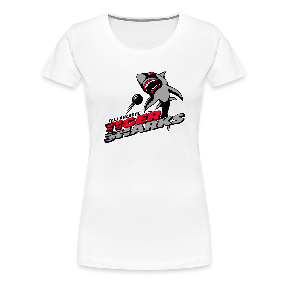 Tallahassee Tiger Sharks Women’s T-Shirt - white