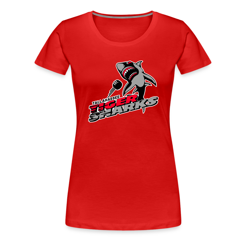 Tallahassee Tiger Sharks Women’s T-Shirt - red