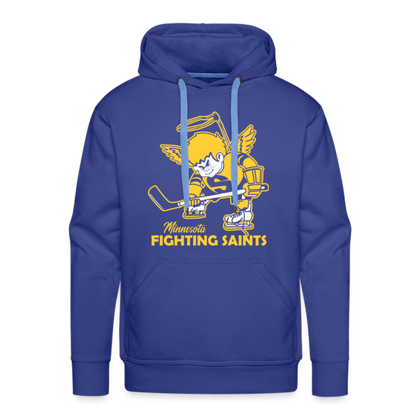 Minnesota Fighting Saints Alt Hoodie (Premium) - royal blue