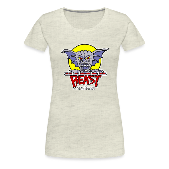 New Haven Beast Women’s T-Shirt - heather oatmeal