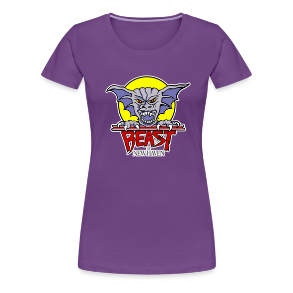 New Haven Beast Women’s T-Shirt - purple