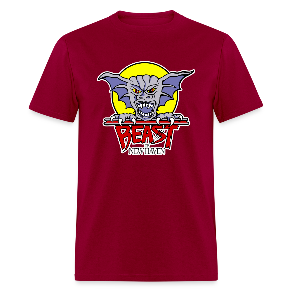 New Haven Beast T-Shirt - dark red