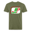 Plattsburgh Pioneers T-Shirt (Premium Tall 60/40) - heather military green
